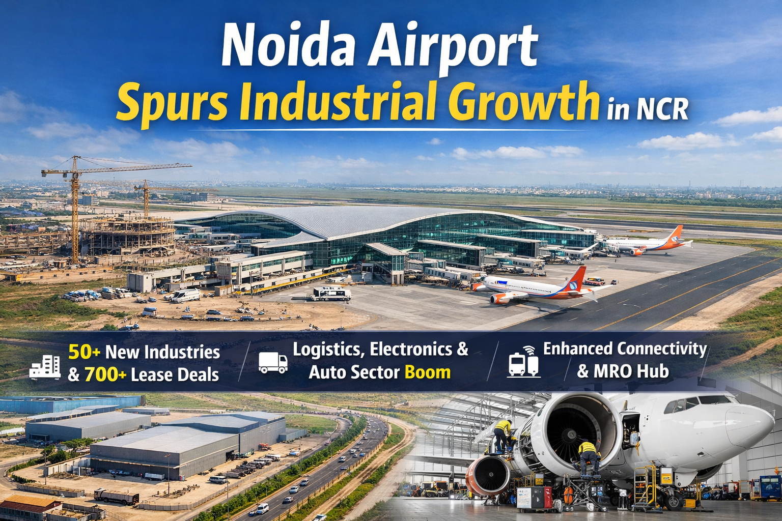 Noida Airport Spurs Industrial Growth in NCR