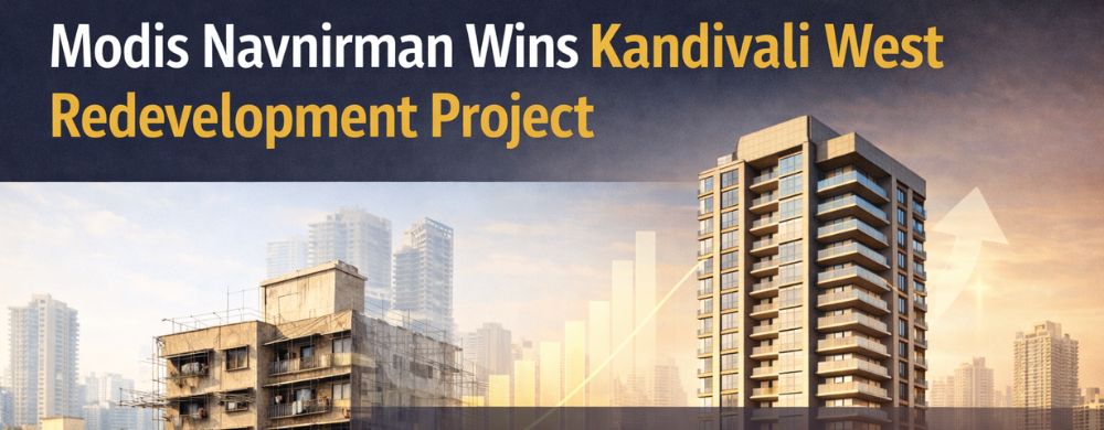 Modis Navnirman Wins Redevelopment Project for Kandivali West Housing Society
