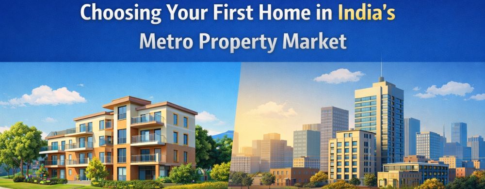 Studio or 1 BHK? Choosing Your First Home in India’s Metro Property Market