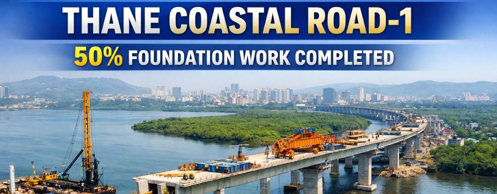 Halfway Mark Reached on Thane Coastal Road Project