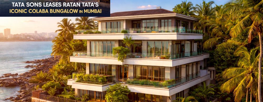 Tata Sons Leases Ratan Tata’s Iconic Colaba Bungalow in Mumbai