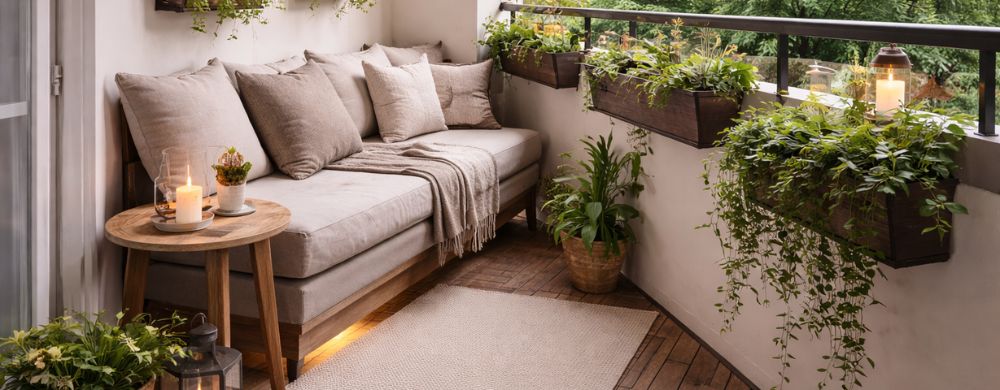 Space-Saving Balcony Ideas for Urban Homes