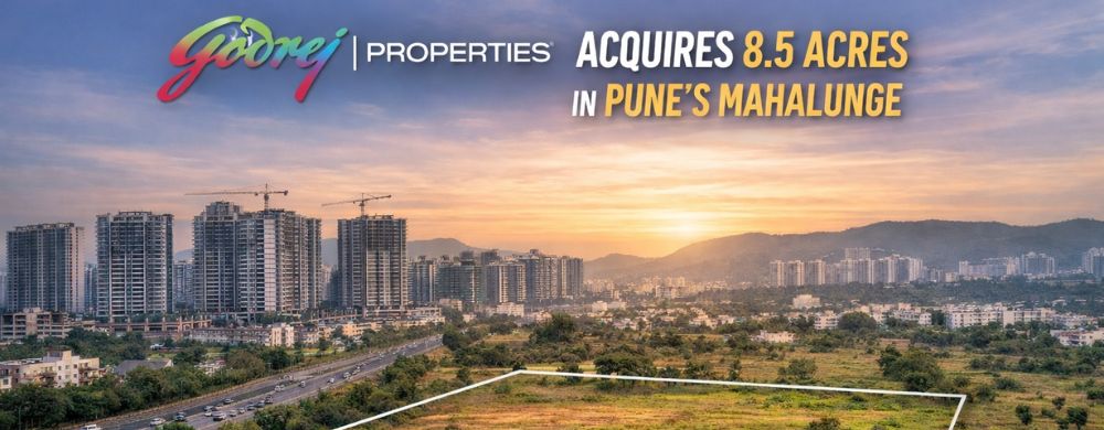 Godrej Properties Adds 8.5 Acres to Its Pune Portfolio