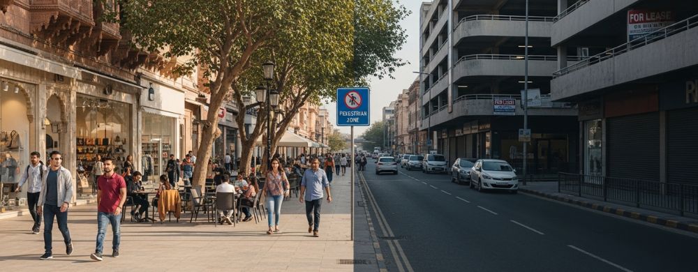 How Pedestrian-Only Zones Are Reshaping Commercial Real Estate Values