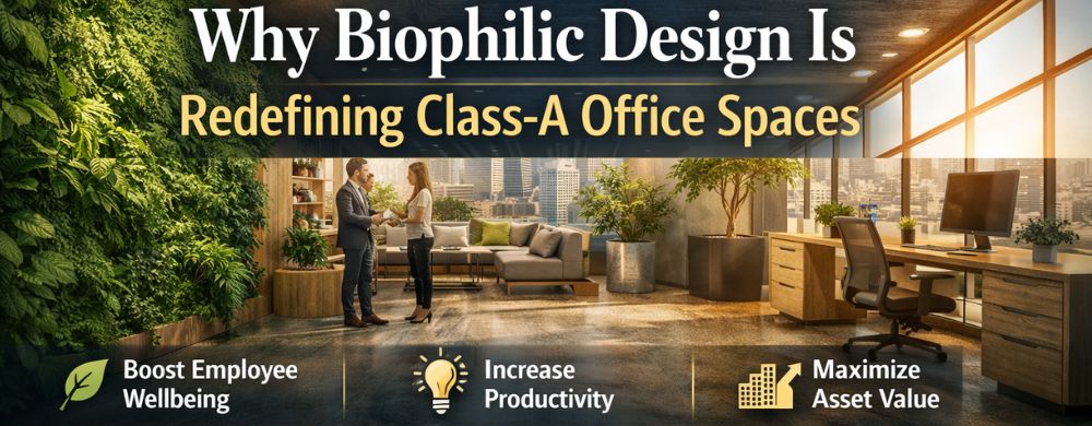 Why Biophilic Design Is Redefining Class-A Office Spaces 