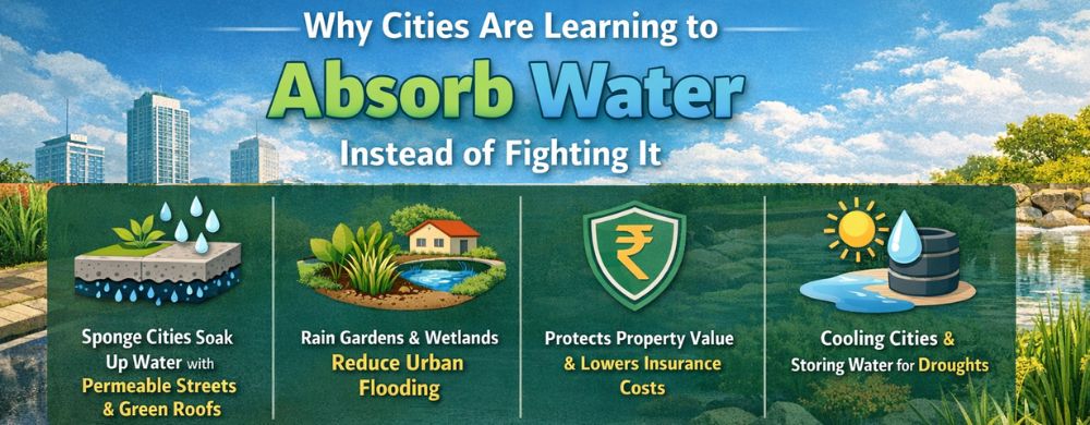 Sponge Cities: Rethinking Urban Flood Management