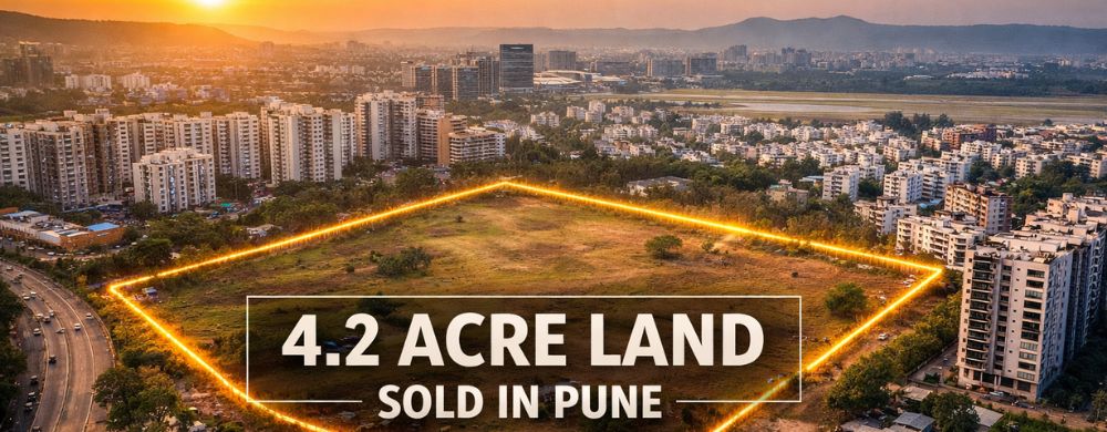 Major Land Deal: Pristine Landmark Acquires 4.2 Acres in Pune