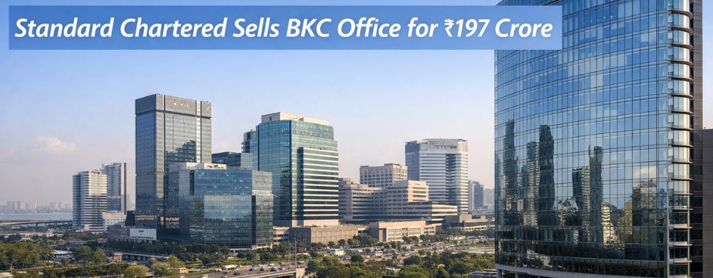 Standard Chartered Sells BKC Office for ₹197 Crore