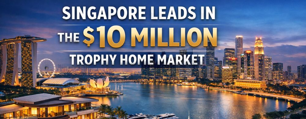 Singapore Leads Global Cities in $10 Million Trophy Home Market