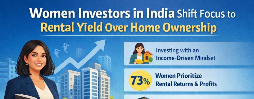 Rental Returns Drive Real Estate Investments by Women in India